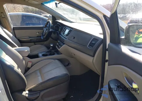 2017 Kia Sedona Lx из США, поврежденный, VIN KNDMB5C17H6268081